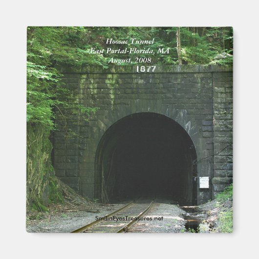Hoosac Tunnel East Portal Floride MA Magnet (Devant)