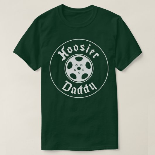 Hoosier Daddy Dirt Track Band T-shirt (Design voorkant)