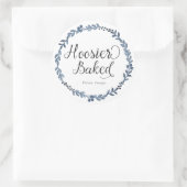 Hoosier Étiquette cuit personnalisé (Sac)