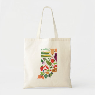 Hoosier Food Canvas tas