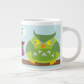 Hoot de Colorful Owls 20oz Mok (Rechts)