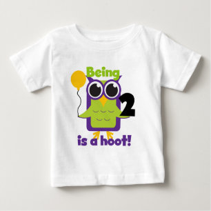 Hoot Owl 2e anniversaire T-shirts et cadeaux