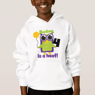 Hoot Owl 4th Birthday T-shirts en cadeautjes