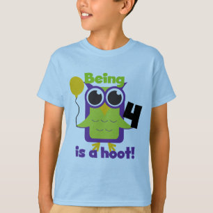 Hoot Owl 4th Birthday T-shirts en cadeautjes