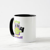 Hoot Owl 4th Birthday T-shirts en cadeautjes Mok (Voorkant links)