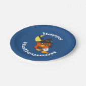 Hoot Owl Halloween Papieren Bordje (Gekanteld)