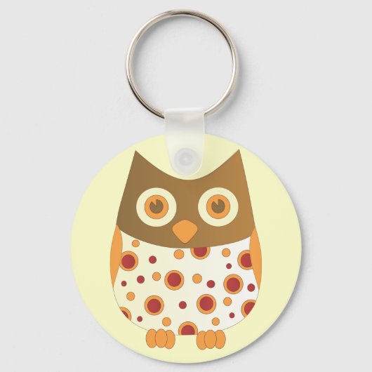 Hoot Owl Sleutelhanger (Voorkant)
