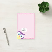Hoot Owl Woodland Animal Wildlife Schattige grilli Post-it® Notes (Kantoor)