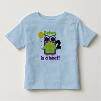 Hoot Uil 2e Verjaardag T shirten en geschenken