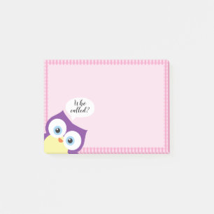 Hoot Uil Woodland Animal Wildlife grillig Post-it® Notes