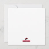 Hootenanny Carré Invitations (Dos)