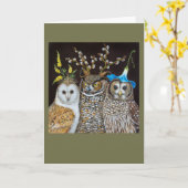 Hootenanny Time-kaart Kaart (Gele Bloem)