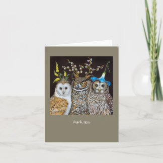 Hootenanny Time Merci carte de note