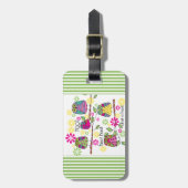 Hootie Owl Bagagelabel (Voorkant verticaal)