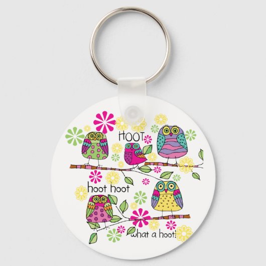 Hootie Owl Sleutelhanger (Voorkant)