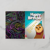 Hooty Birthday Card The Owl House Invitation (Mise à l'extérieur)