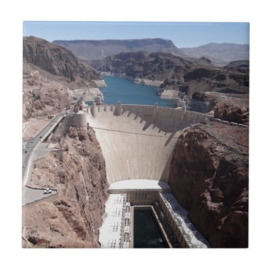 Hoover Dam 3 Tegeltje (Voorkant)