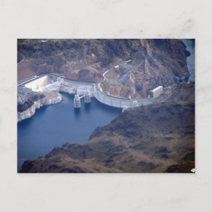 Hoover Dam Aerial Afbeelding Briefkaarten