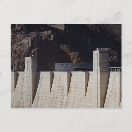 Hoover Dam Briefkaart (Voorkant)