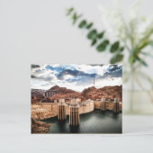 Hoover Dam Briefkaart (Staand voorkant)