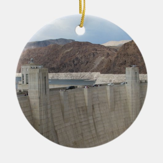 Hoover Dam Keramisch Ornament (Voorkant)