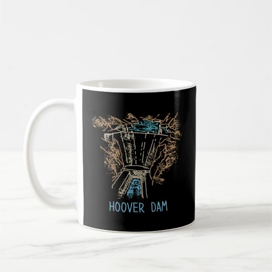 Hoover Dam Koffiemok (Links)