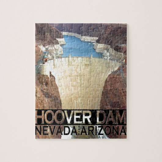 Hoover Dam Legpuzzel (Verticaal)