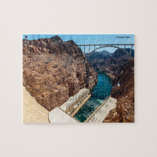 Hoover Dam Legpuzzel (Horizontaal)