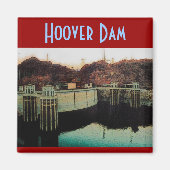 Hoover Dam Magnet Magneet (Voorkant)