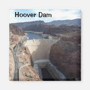 Hoover Dam Nevada foto magneet Lake Mead