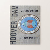 Hoover Dam Nevada. Legpuzzel (Verticaal)