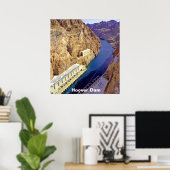 Hoover Dam, Nevada Poster (Thuiskantoor)
