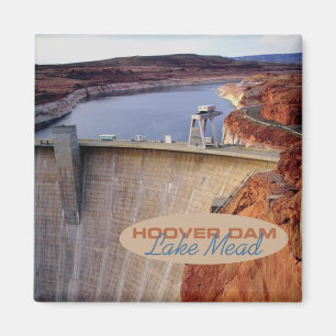 Hoover Dam Travel Souvenir Fridge Magnet Magneet