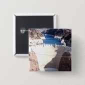 Hoover Dam Vierkante Button 5,1 Cm (Voorkant /achterkant)