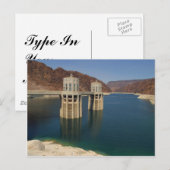 Hoover Dams Lakes Briefkaart (Voorkant / Achterkant)