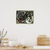 Hoowe'en Night Poster (Keuken)