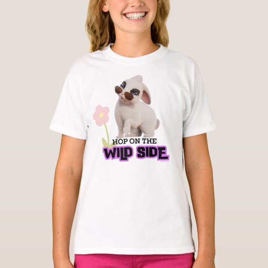 Hop aan de wilde kant t-shirt (Voorkant)