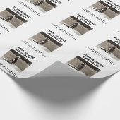 Hop-Along Casualty - Wacht tot mijn knievervanging Cadeaupapier (Hoek)