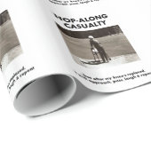 Hop-Along Casualty - Wacht tot mijn knievervanging Cadeaupapier (Rol Hoek)