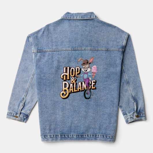 Hop & Balance - Unicycle Bunny Circus Act (Verso)