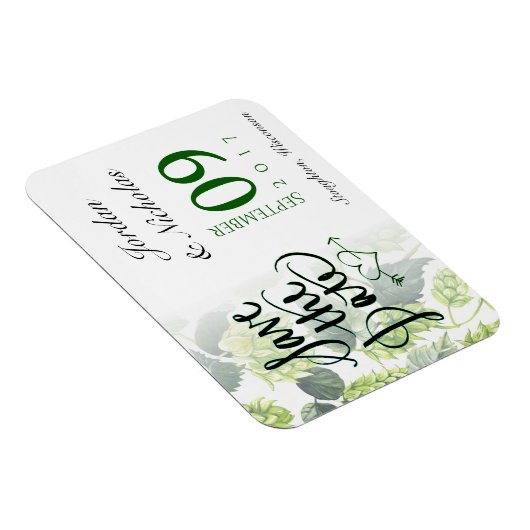 Hop, Bier Bewaar de Datummagneet Magneet (Rechterzijde)