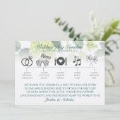 Hop, Bier Trouwprogramma Programma (Staand voorkant)