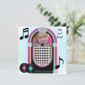 Hop Birthday Invitation Kaart (Staand voorkant)