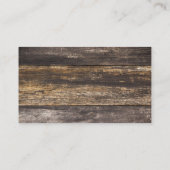 Hop | Cartes en bois | Brasserie (Dos)