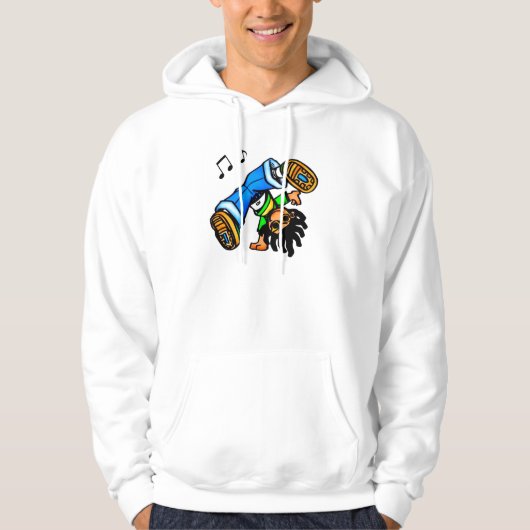 HOP-CULTUUR - BREAKDANCER HOODIE (Voorkant)