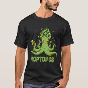 Hop Drink Octopus Hotopus Drink bier T-shirt
