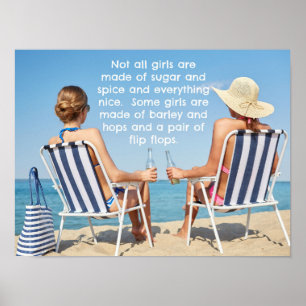 hop en Teenslippers Poster