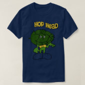 HOP HEAD Homebrewing, Homebrouwerij Craft Beer Lov T-shirt (Design voorkant)