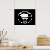 HOP HOOFDKOPEN POSTER (Keuken)