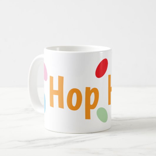 HOP HOP Easter mug (Devant gauche)